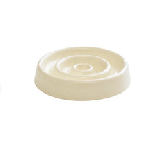 Ceramic anti drum pet feeding container - slow feeding bowl for dogs and cats to prevent rapid feeding