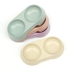 Environmentally friendly and durable pet double bowl anti slip base, suitable for universal bowls for pets