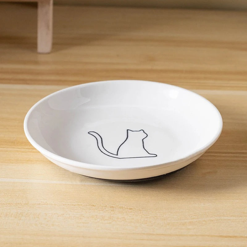 Pet minimalist feeding dish