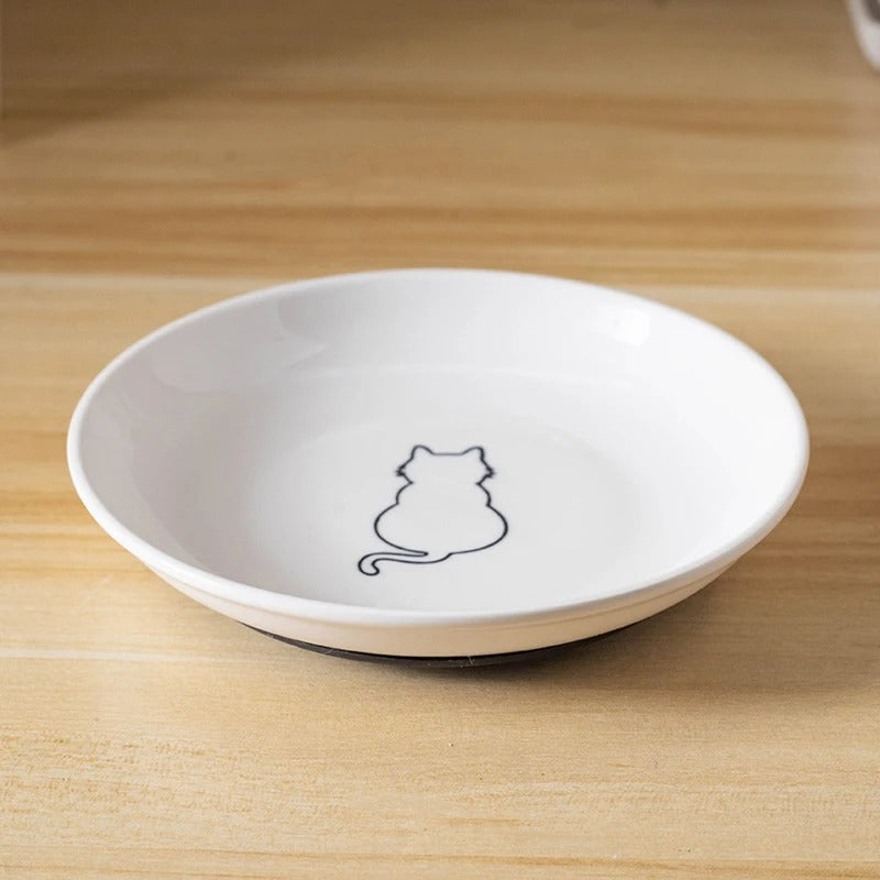 Pet minimalist feeding dish