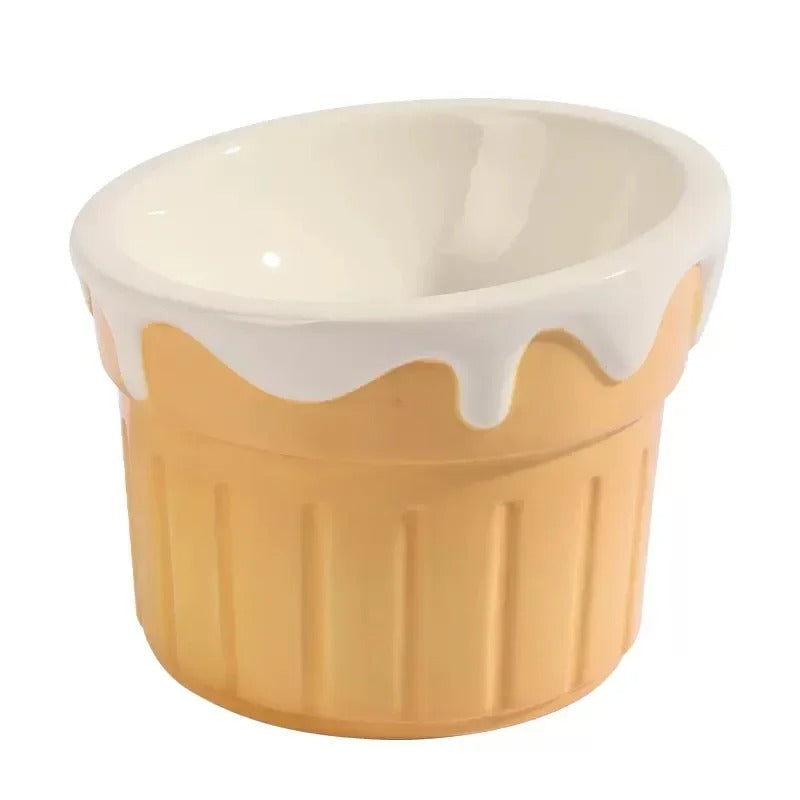 One piece cute feeding bowl