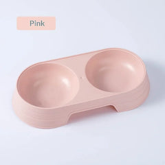 Environmentally friendly and durable pet double bowl anti slip base, suitable for universal bowls for pets