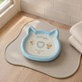 Various shapes of pet feeding bowls