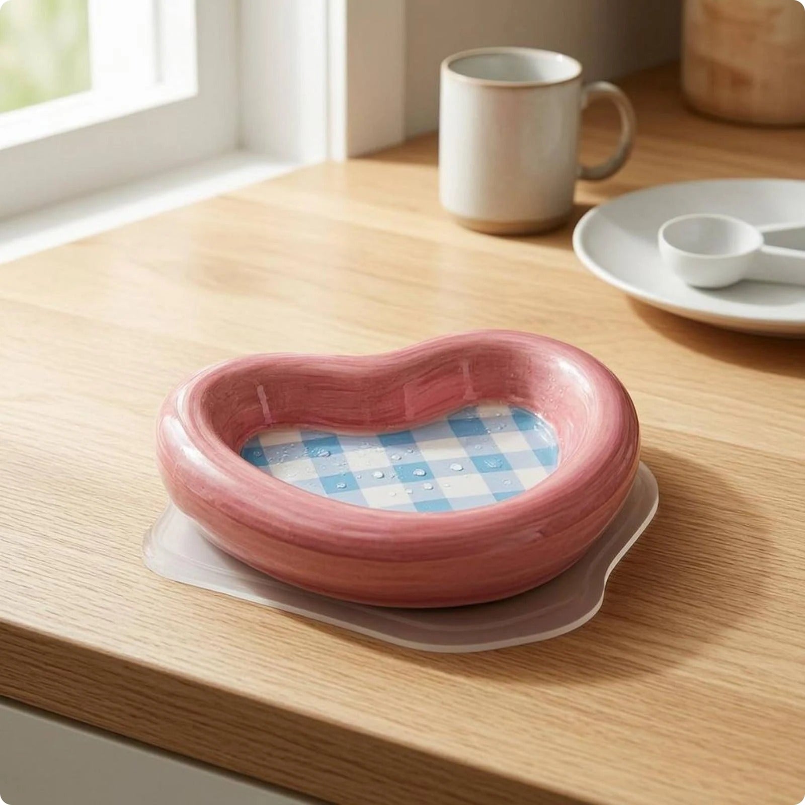 Various shapes of pet feeding bowls