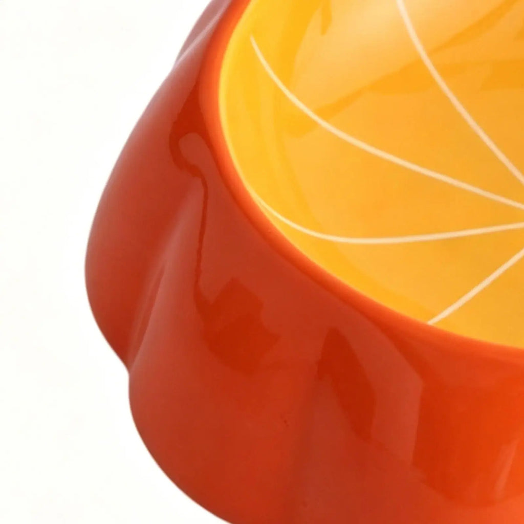 Fruit patterned pet feeding bowl